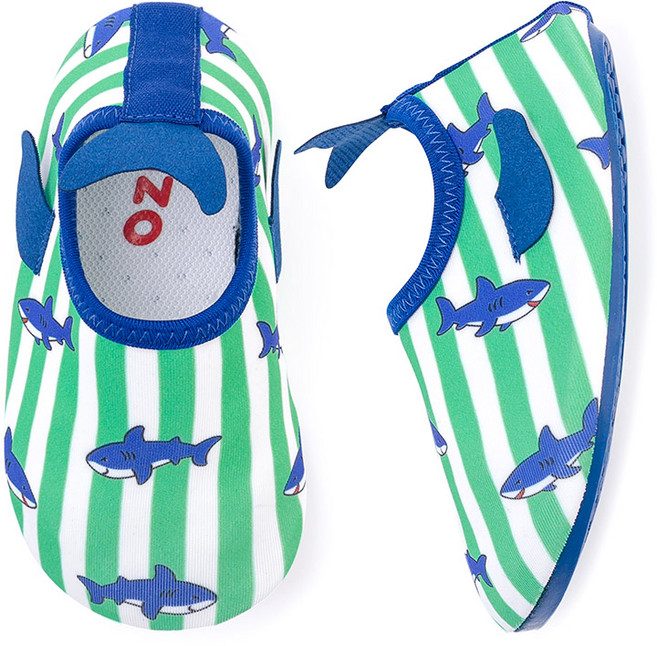 오즈키즈 남아용 상어상어 아쿠아슈즈 + 방수 파우치