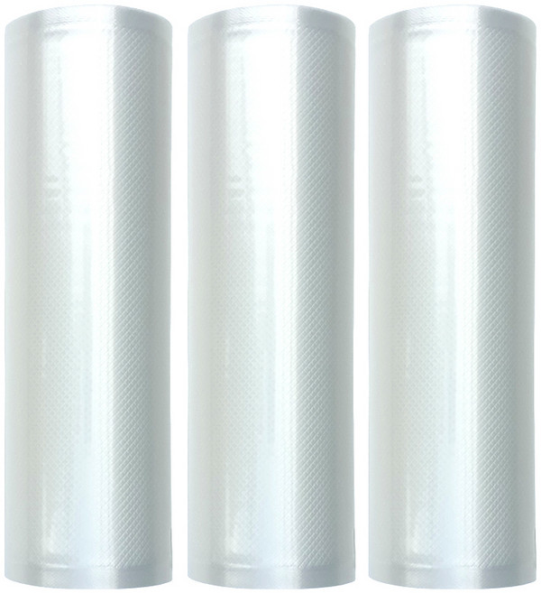 가정용 진공 포장 비닐팩 롤 중형 20cm x 6m, 3개