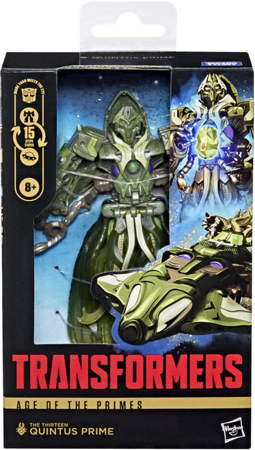 TRANSFORMERS 變形金剛 變形金剛世代系列至尊紀元 豪華戰將 Quintus Prime, 混合顏色, 1個