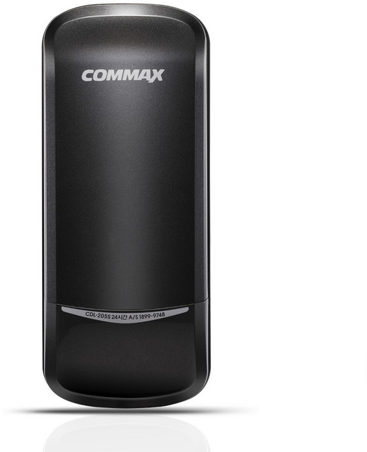 COMMAX 스마트 보조키 손잡이 없음 도어락, CDL-205S, 고객직접설치