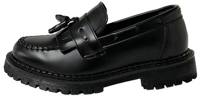 PRETTOE 流蘇增高樂福鞋