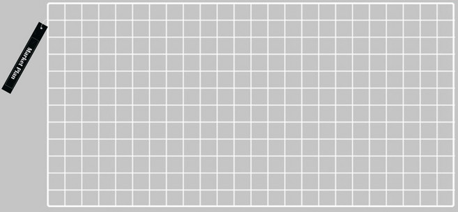 마켓플랜 인테리어 스틸 네트망 120x60cm, 화이트, 1개