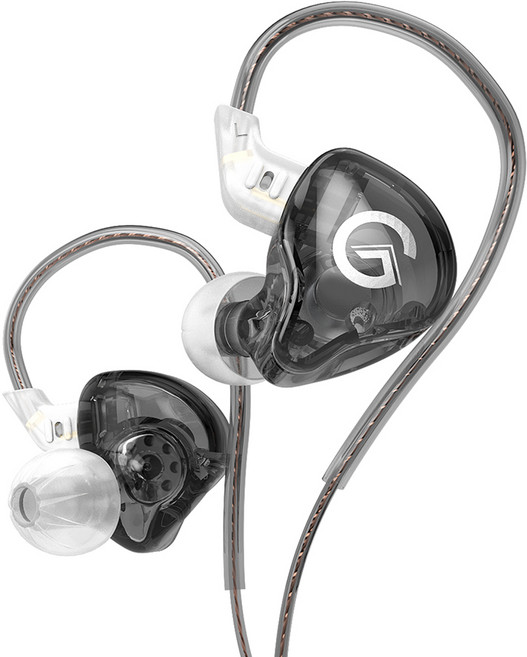 다이나믹 고급 휴대용 AUX 이어폰 일반, 블랙, GSTGK-G1