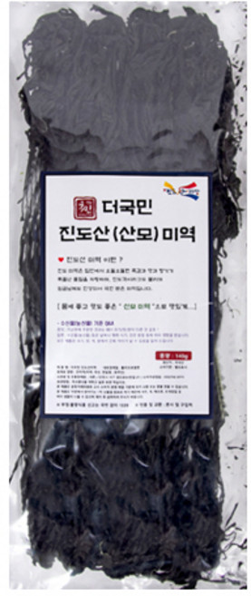 더국민 진도산 산모 미역, 140g, 1개