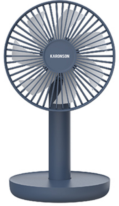 카론슨 AURA 휴대용 탁상 선풍기, KA-FAN AU, 다크 네이비