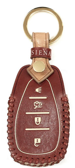 오시에나 피렌체 자동차 키케이스, 그레이레드, 쉐보레C타입 (4버튼)