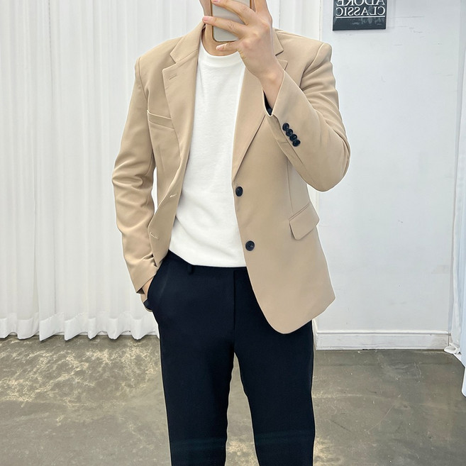 아도르클래식 남성용 포스 8컬러 봄 가을 겨울 캐주얼 빅사이즈 자켓