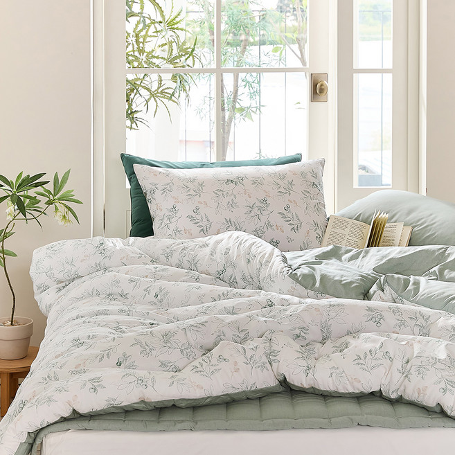 파르페by알레르망 디아르 60수 면모달 차렵이불 베개커버