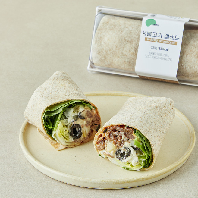 프레밀 K불고기 랩샌드, 230g, 1개, 1개입