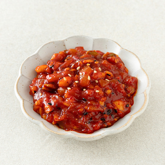 오늘의밥상 비벼먹는 오징어젓갈, 350g, 1개