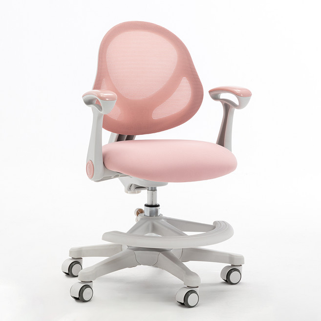 루나랩키즈 어린이 바른자세 의자 페블, 핑크