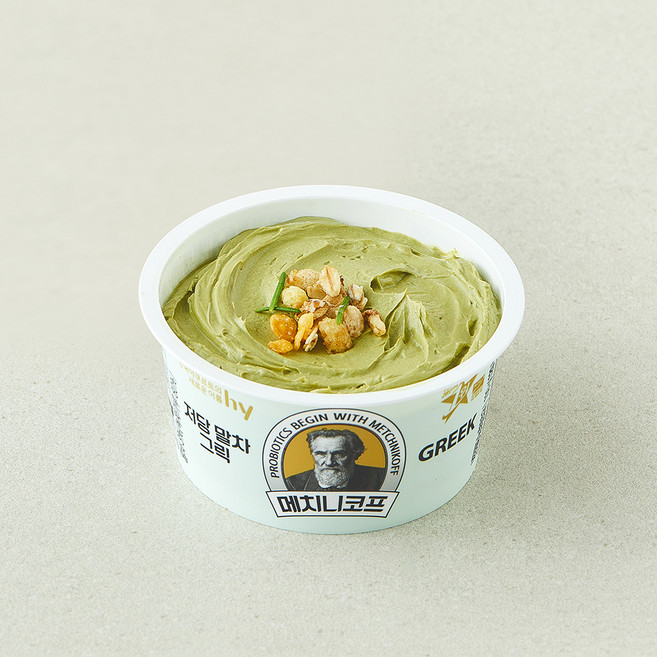 에치와이 메치니코프 저당 말차그릭, 100g, 1개