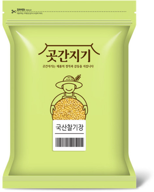 곳간지기 국산 찰기장, 1kg, 1개