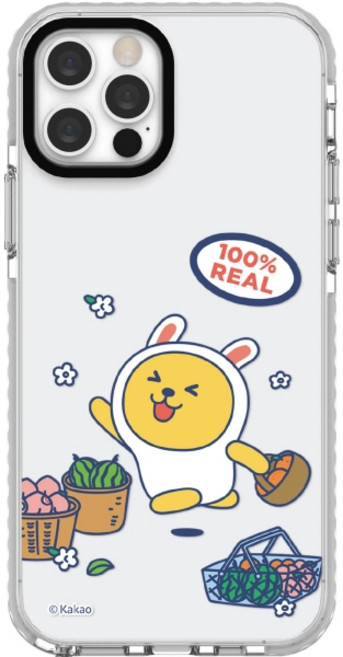 KAKAO FRIENDS 水果系列透明線條手機殼