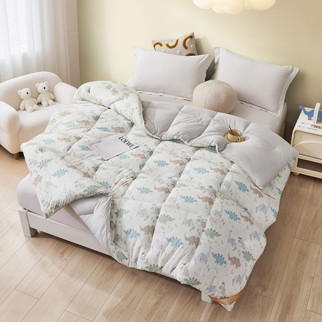 J-bedtime 床寢時光 韓系超軟綿雲朵被 雙面針織 UKG9816L, 幾何夢龍