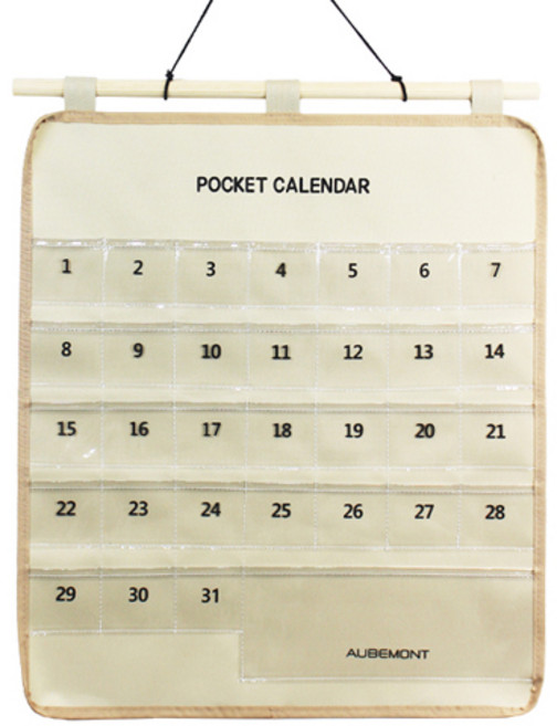 젊은이마켓 생활비 달력, 아이보리, 1개