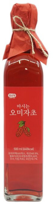 초산정 마시는 오미자초, 500ml, 1개