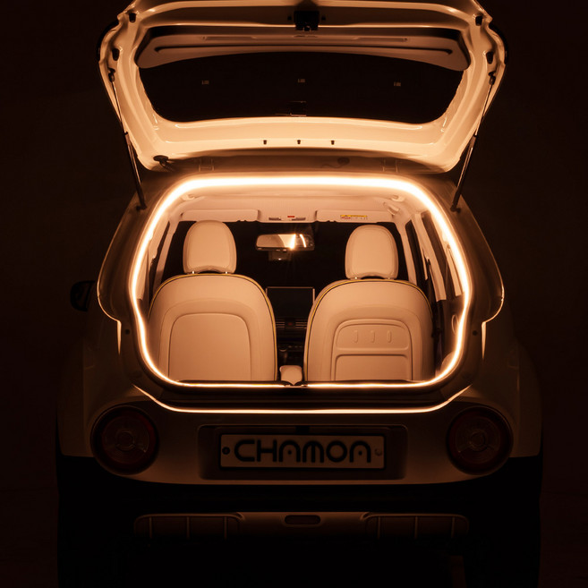 CHAMOA LED바 DIY 면발광 트렁크 식빵등 5m, 웜화이트, 1개