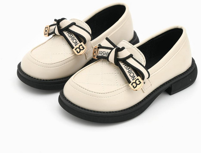 Rabbit Foot 女童領結樂福鞋