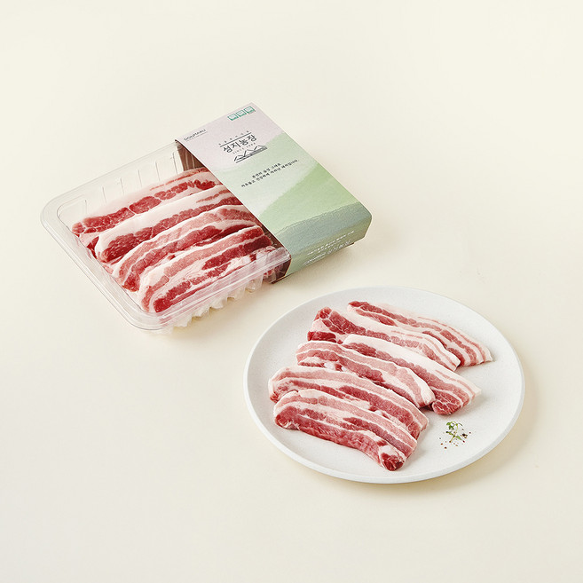성지농장 동물복지 인증 한돈 삼겹살 구이용 (냉장), 1개, 500g