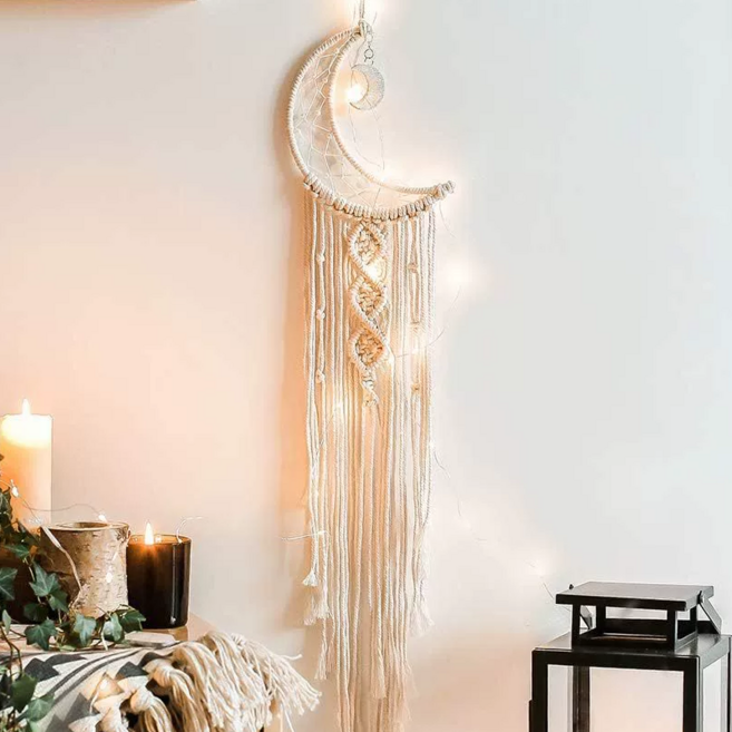 트레이드웨이 마크라메 북유럽스타일 벽장식, 문