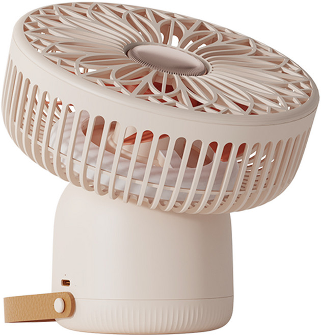 소싱 썬플라워 멀티 선풍기, 리치썬(베이지), FT100