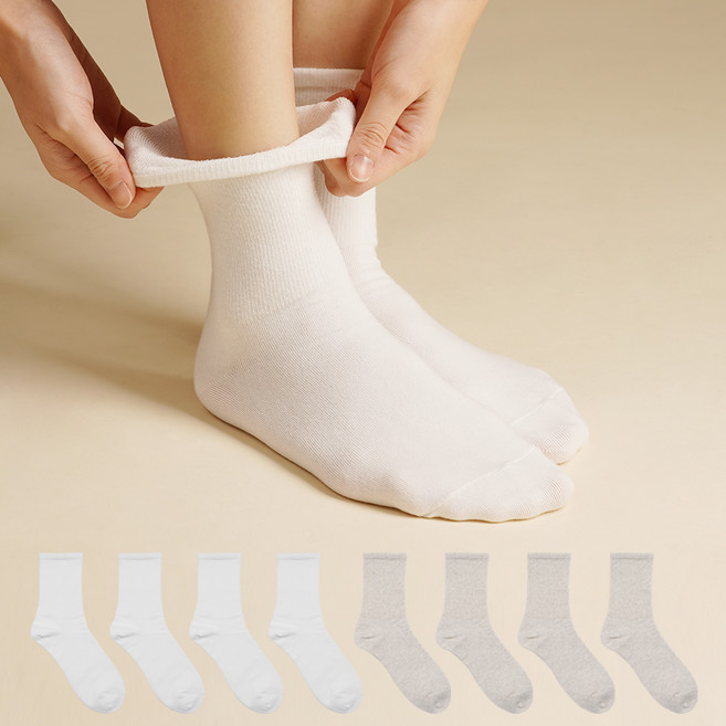 삭피엔스 여성용 밴드 조임이 없이 발이 편한 양말