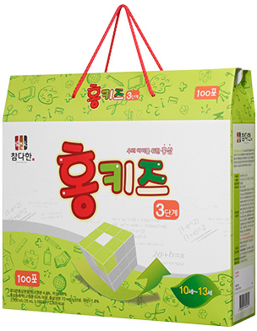 참다한 홍키즈 3단계 홍삼진액 100p, 3.5L, 1개