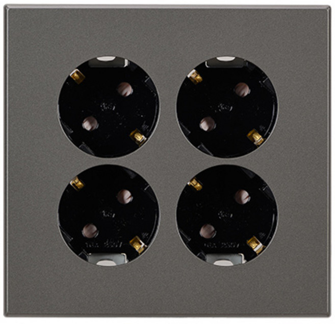 틸인스 4구 콘센트 마그네슘, 1개