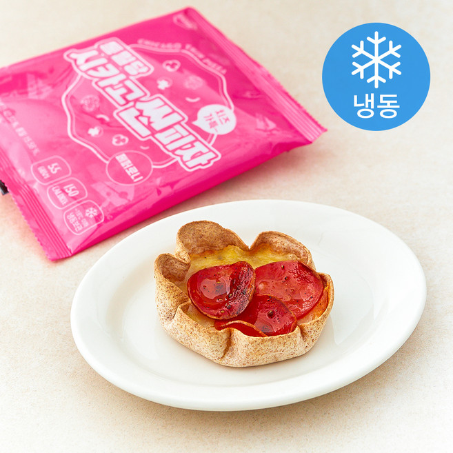 다신 통밀당 시카고씬피자 페퍼로니 (냉동), 55g, 1개, 1개입