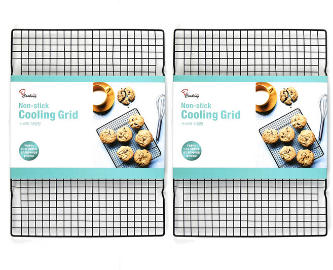 쿠킹플러스 논스틱 식힘망, 2개
