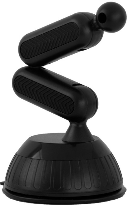 레드빈 차량용 대시보드 거치대 2단 코브라 흡착형 CP-DDDM-17D, 블랙, 1개