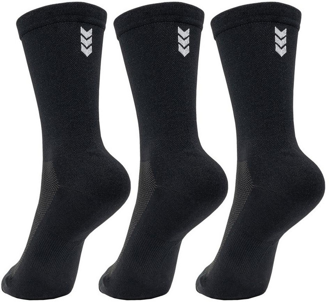 O2WHEELS BIOMAX 運動襪, 黑色, 3雙