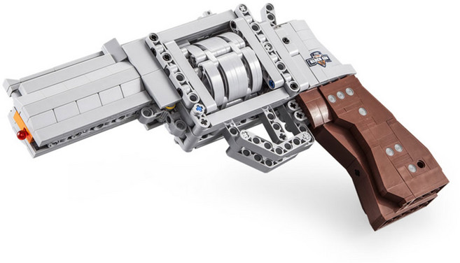 CaDA 咔搭 左輪手槍樂高相容積木槍, 混合顏色