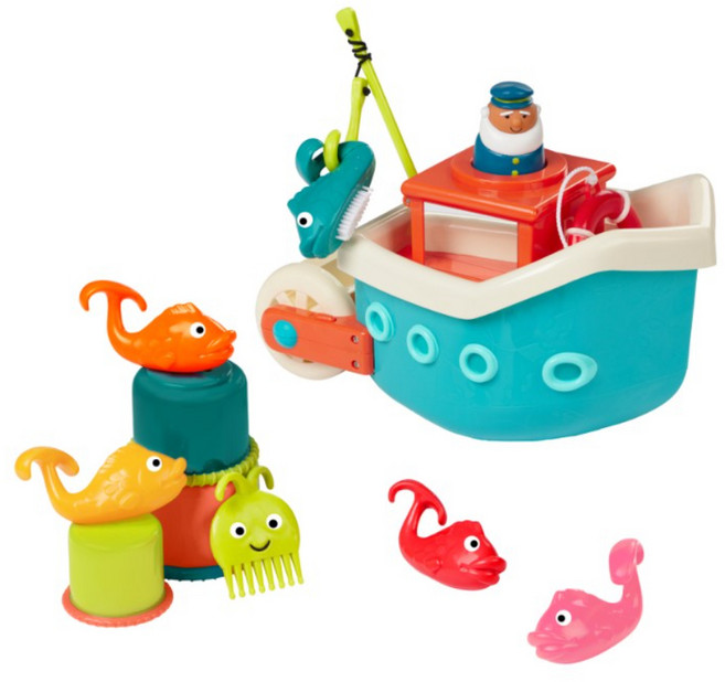 B.toys 小船長釣魚組 海洋藍, 多色, 1個