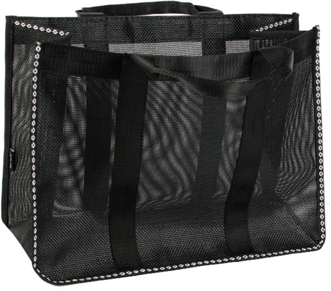 빅사이즈 매쉬 목욕가방, 올블랙