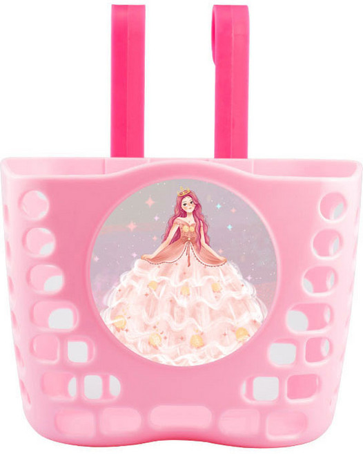 걸이형 자전거 바구니, 핑크(FC003), 1개