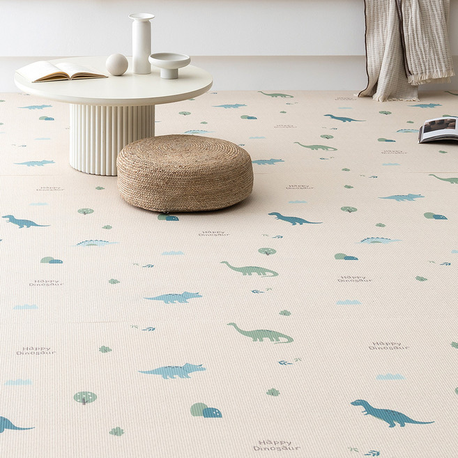 따사룸 유아용 소음방지 셀프시공 PE 롤매트, 공룡