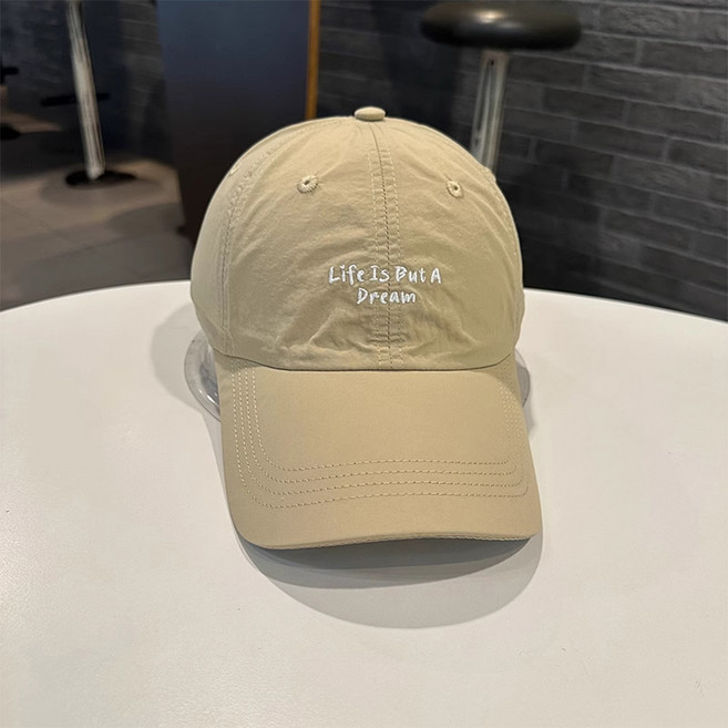 하우매니 드림 자수 야구 모자