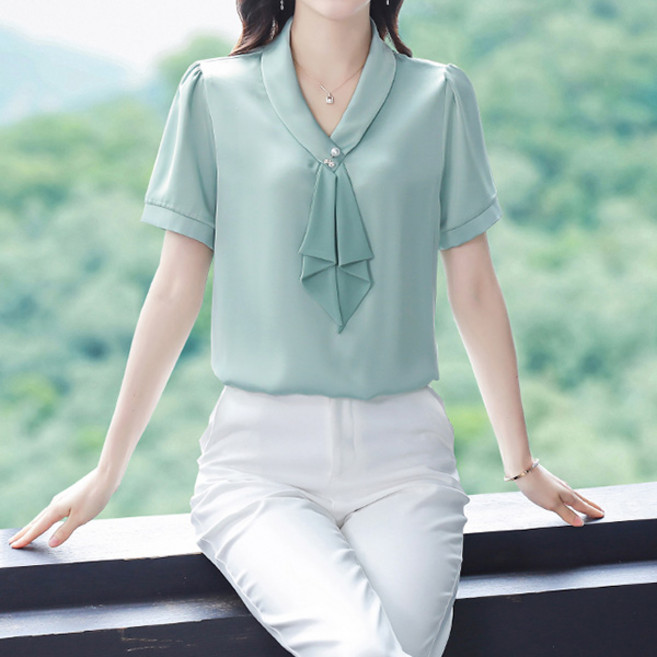 포플러앤씨 레버넌 블라우스 P24SMBL041527