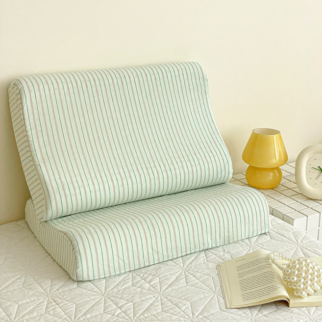 디메온 심플 워싱 라텍스 베개커버