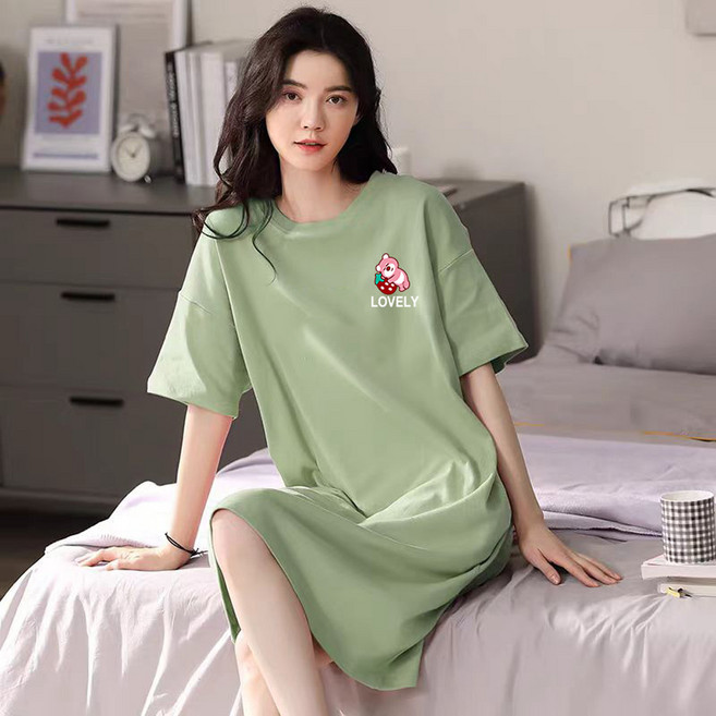 비올라 여성용 실내용 홈웨어 원피스 Vio0043