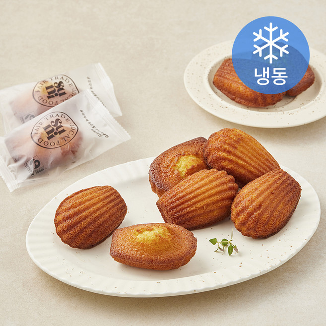 공정무역 우리밀 수니 마들렌 바닐라빈 (냉동), 32g, 1개, 10개입