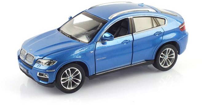 레프리카 1:26 도어오픈 LED BMW X6 다이캐스트 MSZ110471BL, 블루, 1개
