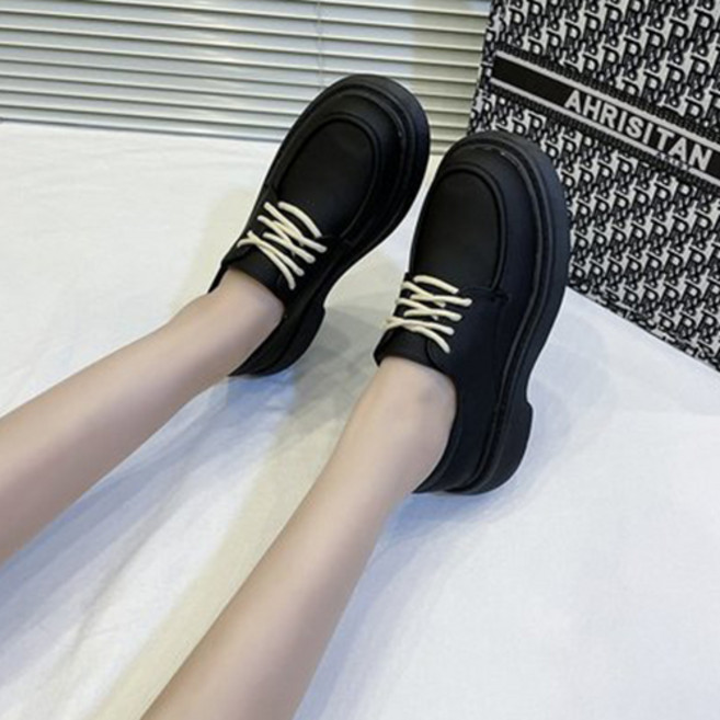 여성용 캐주얼 가죽 플랫 옥스포드화 PRDS120