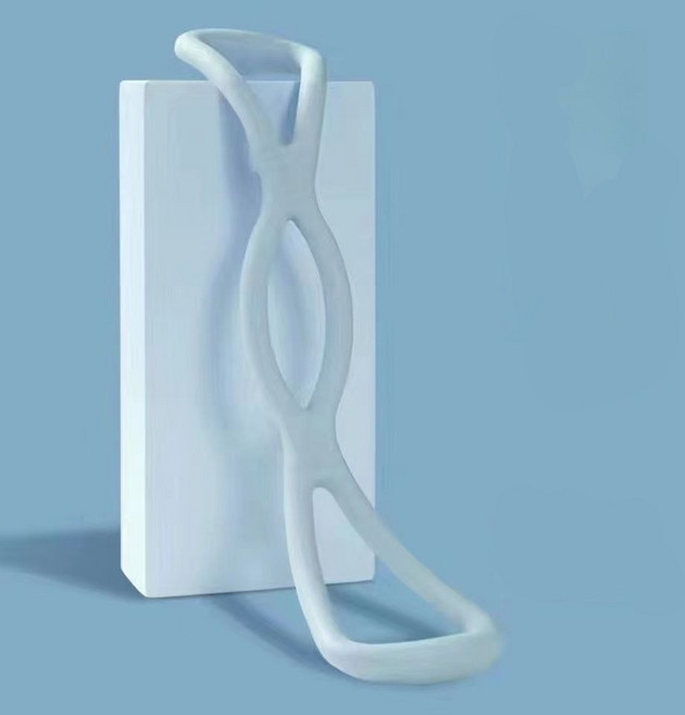 포유리빙 8자형 고탄력 요가 저항밴드, 01 블루, 1개