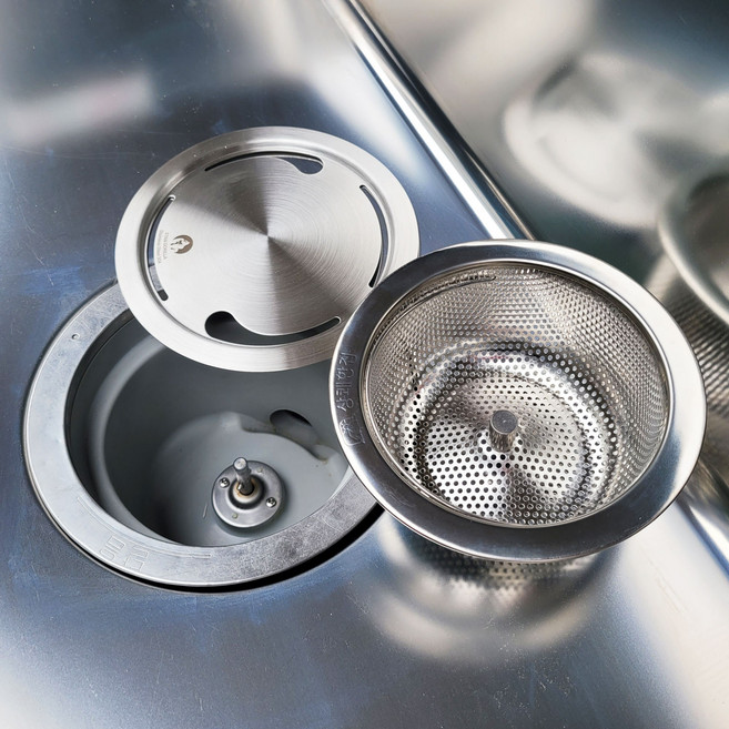 상쾌한집 싱크대 탈수기 배수구 거름망 + 고릴라 커버 세트, 1개
