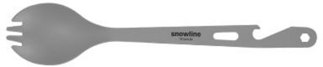 스노우라인 티타늄 스포크 커트러리, 1개