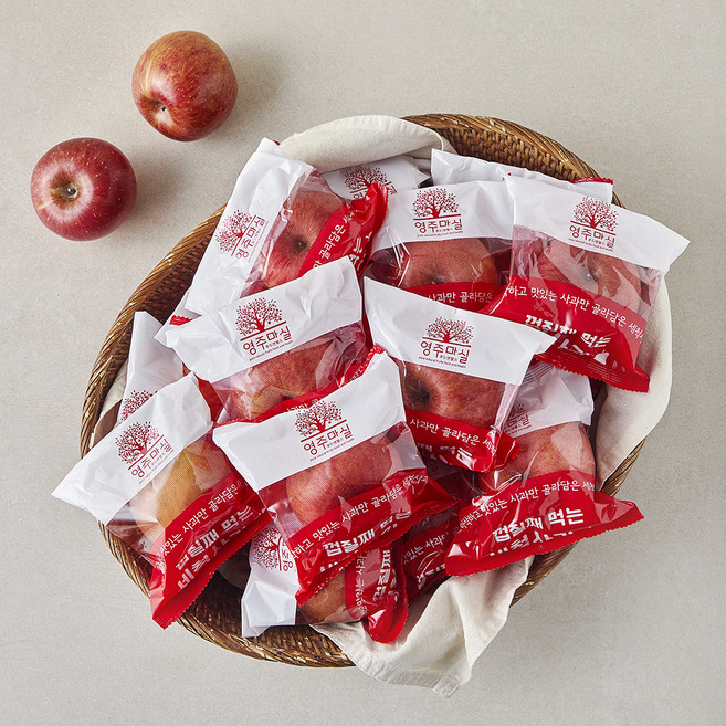 영주마실 세척사과 소과 25~30입, 1개, 5kg