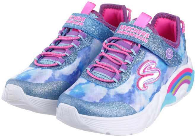 스케쳐스키즈 여아용 레인보우 레이서 운동화 SK0GL22X181